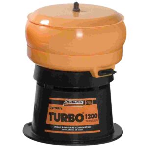 Lyman Turbo 1200 Tumbler for reloading ammunition cases.