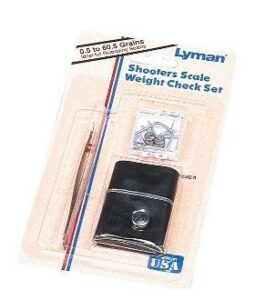 Lyman Shooters Scale Weight Check Set packaging