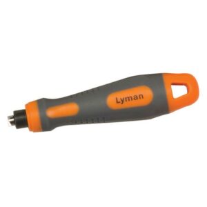 Lyman orange and gray tool handle