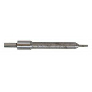Metal pin punch tool on white background