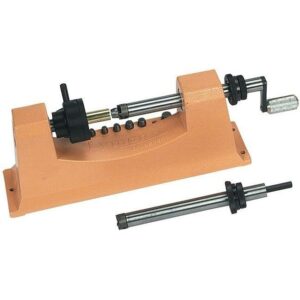Orange rifle sight tool with metal bars