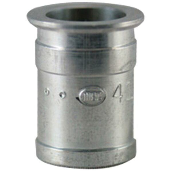 Metal pipe fitting for plumbing connection.