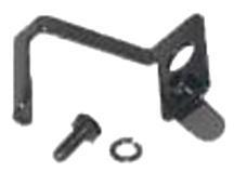 Metal latch assembly with bolts and washer