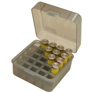Ammo storage box with yellow shells