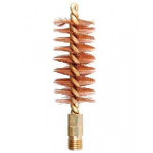 Copper wire brush for cleaning pipes