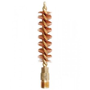 Copper twisted cleaning brush for pipes