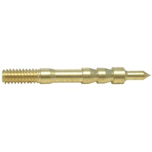 Brass adapter fitting with threaded end