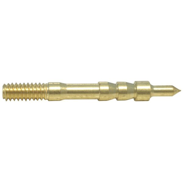 Brass adapter fitting with threaded end
