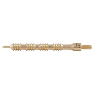 Gold precision dart barrel with grip rings.
