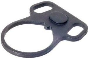 Metal rear sling mount for rifle attachment