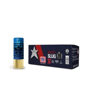 12-gauge rifled slug cartridge packaging