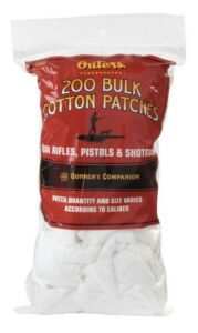 Cotton patches for rifles, pistols, shotguns, bulk pack.