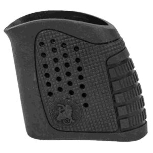 Black rubber pistol grip sleeve with textured surface.