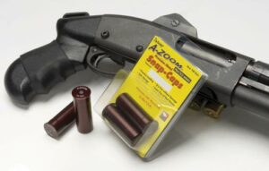 Shotgun with A-Zoom Snap Caps accessories.