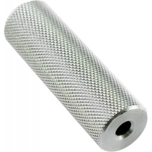 Metal knurled handle grip for tools