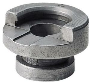 Metal industrial spacer or washer component close-up