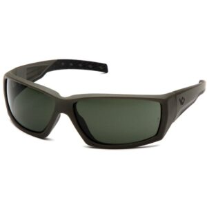 Stylish black sunglasses with dark lenses