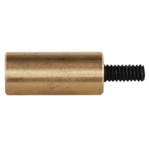 Brass cylinder with threaded screw end