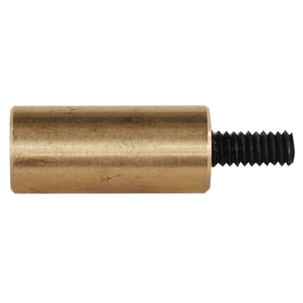 Brass cylinder with threaded screw end