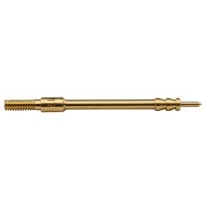 Brass cleaning tool, threaded firearm rod