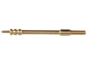 Gold screw with threaded end and spiral tip.