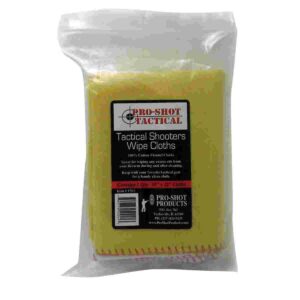 Pro-Shot tactical shooters wipe cloths package.