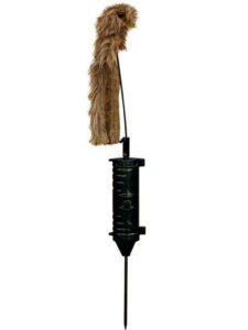 Brown Quidditch broomstick toy with black handle