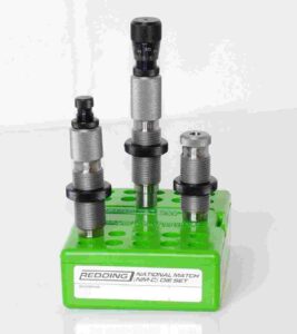 Redding National Match die set on green holder