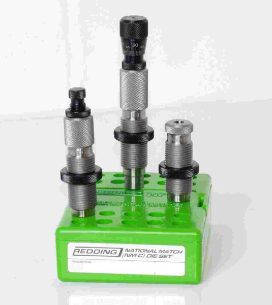Redding National Match die set on green holder