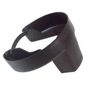 Black plastic candle wax remover clip