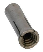 Metal bullet casing with open end and grooves