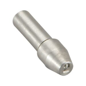 Metal nozzle for precision tools or equipment
