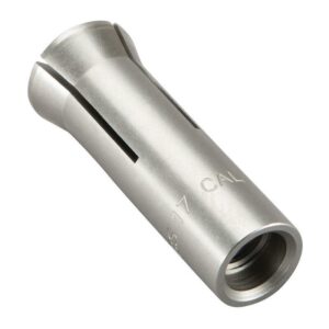 Metal gun chamber, engraved '.17 CAL'.