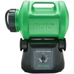 Green RCBS rotary case cleaner machine