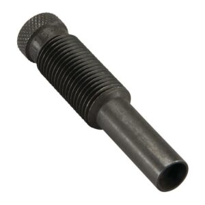 Black metal tool with textured grip
