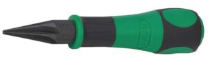 Green and black handheld reamer tool