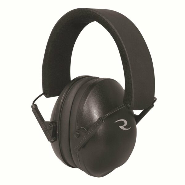 Black noise-canceling headphones with padded ear cups.
