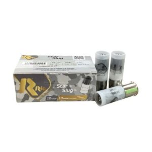 Box and shells of Rio Star Slug cartridges.