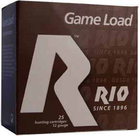 Box of RIO 12 gauge hunting cartridges.