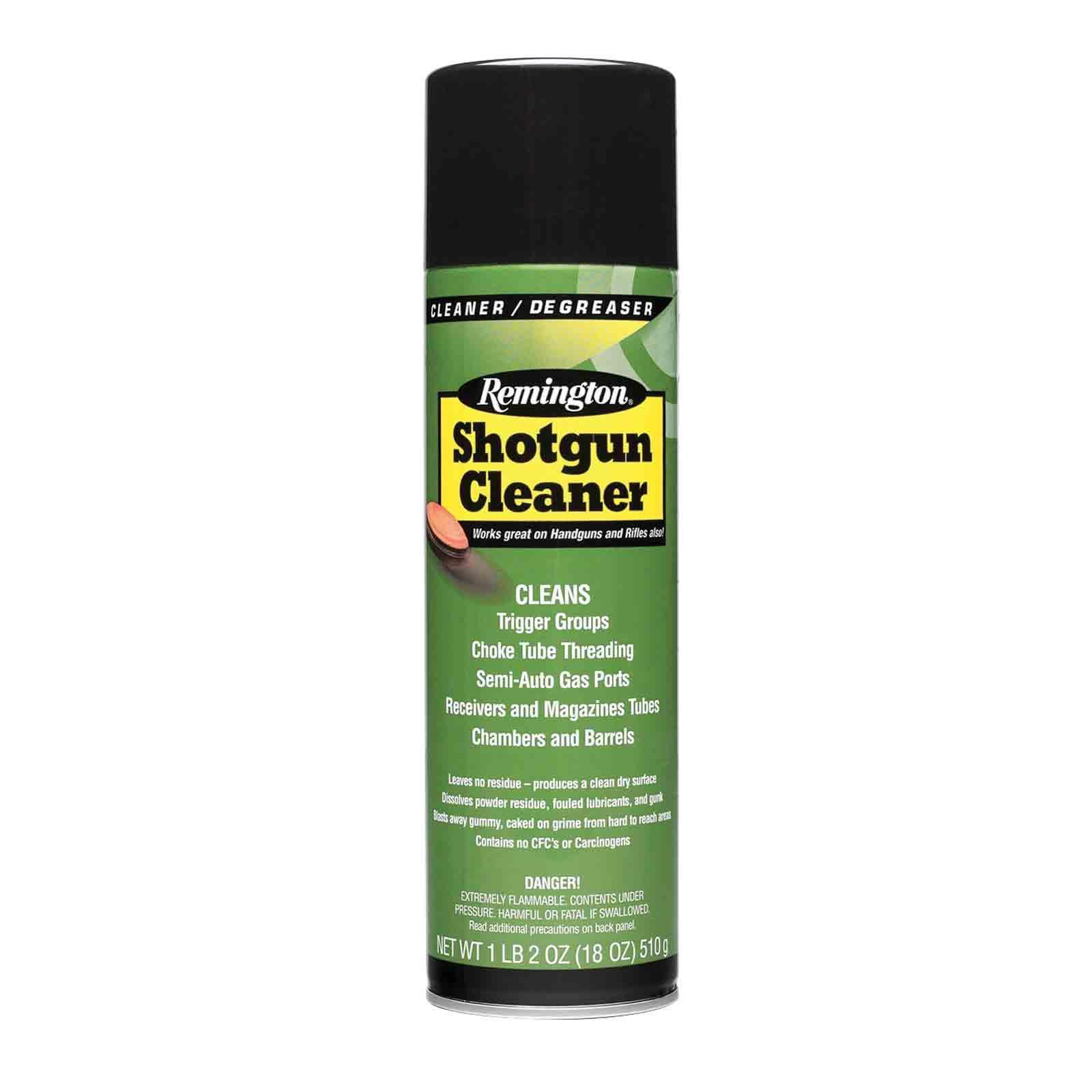 Remington Shotgun Cleaner spray can.