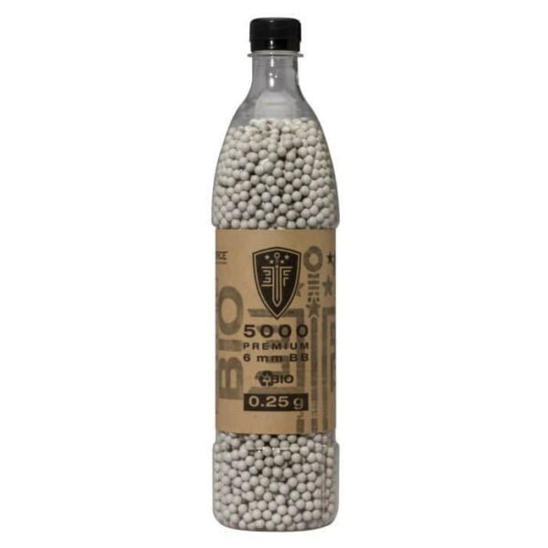 Bottle of 5000 premium 6mm BBs