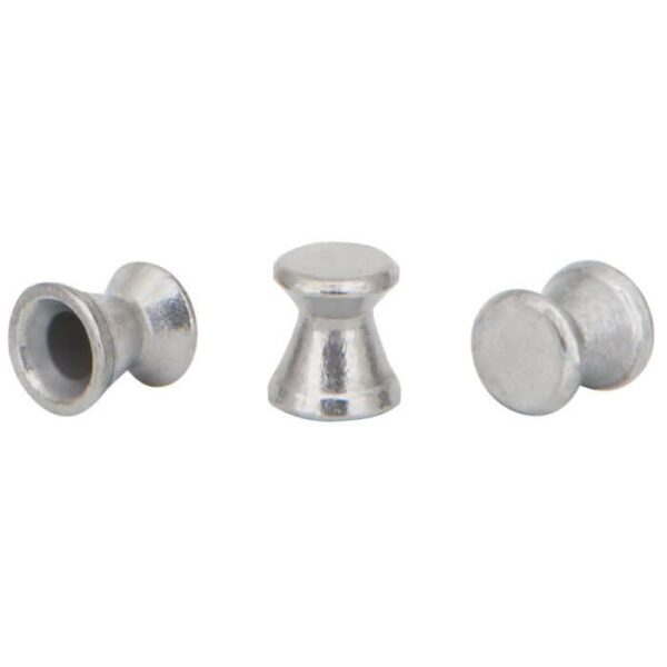 Silver chess pawn weights, three pieces