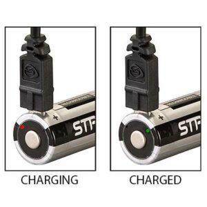Battery charging and charged indicators
