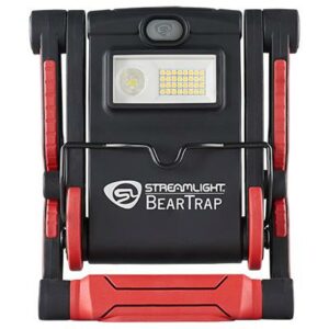 Streamlight Beartrap LED work light, black and red.