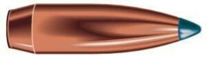 Illustration of a copper-colored bullet