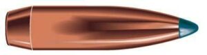 Illustration of a copper rifle bullet.