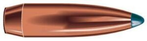Illustration of a copper-colored bullet