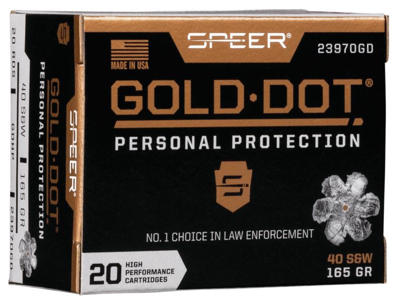 Gold Dot personal protection ammunition box