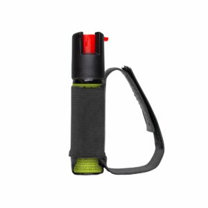 Pepper spray canister with hand strap