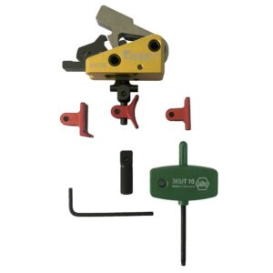 AR trigger assembly parts and tools kit.